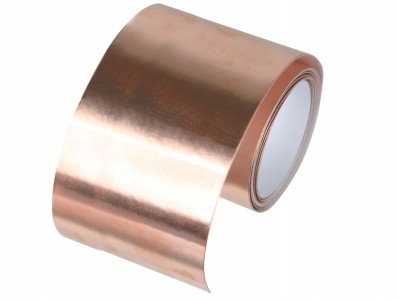 Fita de Cobre para Blindagem e Proteção de Equipamentos 45mm - Venda por Metro - Imagem 1