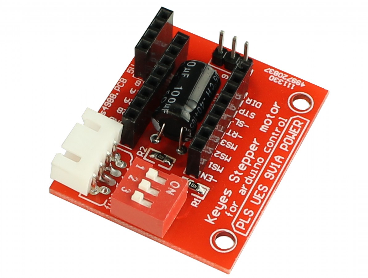 Shield Stepper Motor Arduino para Driver A4988 e DRV8825 Usinainfo