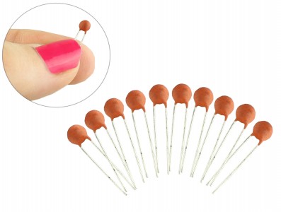 Capacitor Cerâmico 47pF 50V (470) - Kit com 10 unidades - Imagem 1