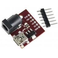 Regulador de Tensão AMS1117 Step Down DC P4 e Mini USB - Saída 3.3V e 5-12VDC