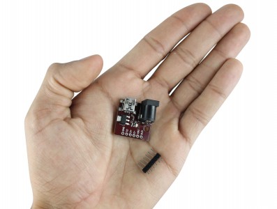 Regulador de Tensão 3.3V e 5-12V Step Down DC AMS1117 (Para Menos) com Conexão P4 e Mini USB - Imagem 4