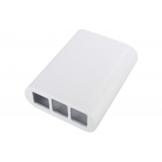 Case para Raspberry Pi 3 Modelo B e B+ em ABS Branco - CS10