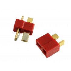 Plug T / Conector Macho + Fêmea de Alta Corrente para Projetos