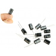 Capacitor Eletrolítico 330uF 16V - Kit com 10 Unidades