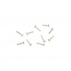 Mini Parafuso M1 x 4,5mm Metálico - Kit com 10 unidades