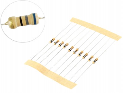 Resistor 68R 1/4 - Kit com 10 unidades - Imagem 1