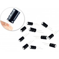 Capacitor Eletrolítico 22uF 25V - Kit com 10 Unidades