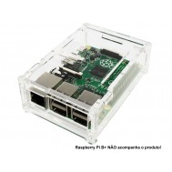Case para Raspberry Pi 3 Modelo B e B+ em Acrílico - CAT10