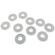 Arruela Plástica em Nylon M3 x 8mm x 1mm - Kit com 10 unidades - Thumb 1