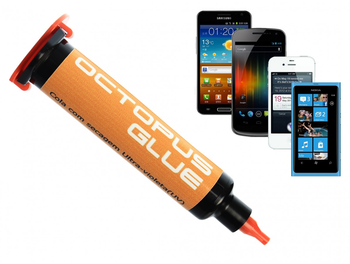 Cola UV (Ultravioleta) para touch screen - Octopus Glue Kafuter ORIGINAL 10mL