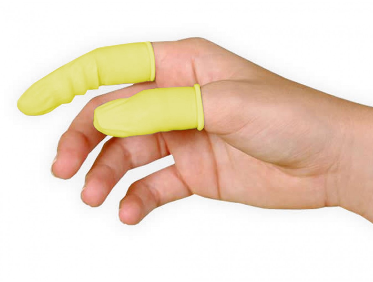 Dedeira de Látex Antiestática / Protetor de Dedo Antiestático - Kit com 800 unidades (Média)- Imagem 1