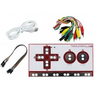 Kit Makey Makey Kit Piano Sensor Touch com Cabo USB e Jacaré + Jumpers