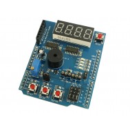 Shield Multifunções para Arduino K586 com Buzzer, Display, Push Button + Interfaces Extras