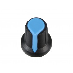 Knob Estriado RK10 Azul para Potenciômetro