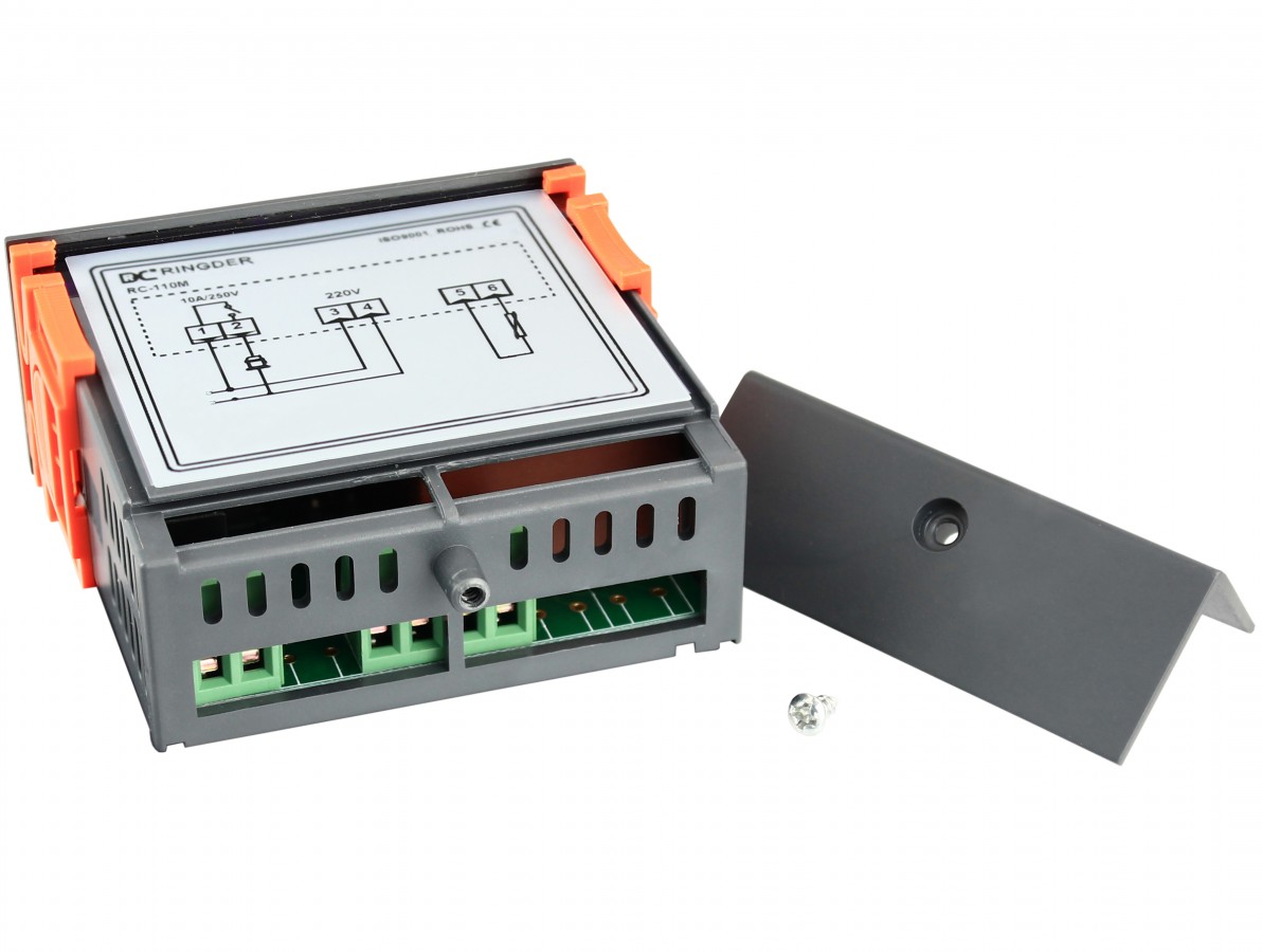 Termostato Digital 10A / Controlador de Temperatura - 40 a 110ºC com Sensor NTC - RC110M- Imagem 2