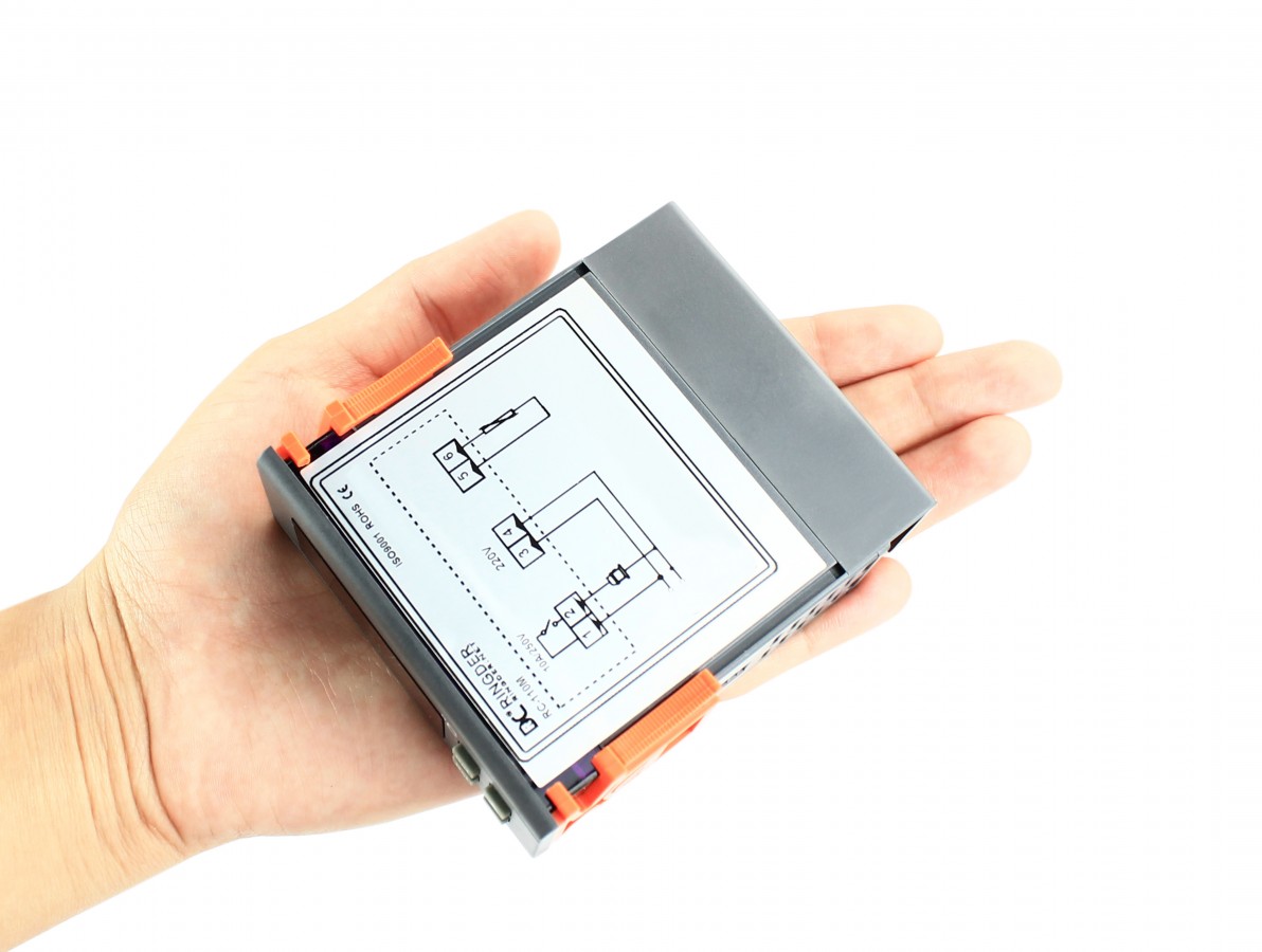 Termostato Digital 10A / Controlador de Temperatura - 40 a 110ºC com Sensor NTC - RC110M- Imagem 4