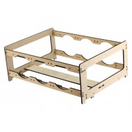 Extensor para Rig de Minera&ccedil;&atilde;o RM4G6F V3 com 4 GPUs e 6 Fans MDF 6mm