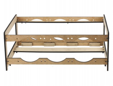 Extensor para Rig de Minera&ccedil;&atilde;o RM4G6F V3 com 4 GPUs e 6 Fans MDF 6mm + Manual de Montagem - Imagem 6