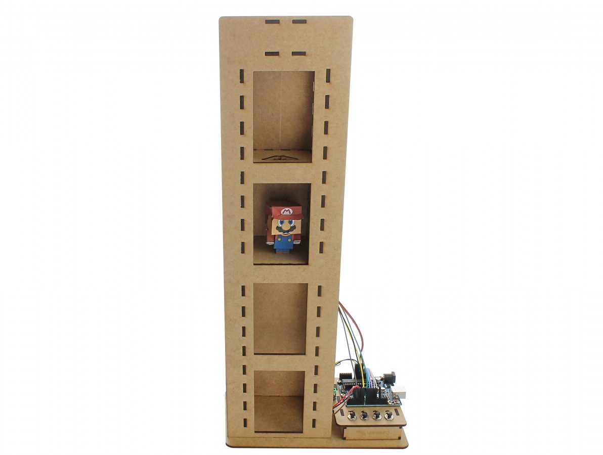 Elevador com Arduino EA50 - Kit Completo com Estrutura + Acessórios
