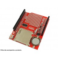 Shield Data Logger Arduino com RTC DS1307 para Registro de Dados