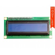 Display LCD 16x2 com Fundo Azul - OUTLET