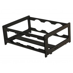 Extensor para Rig de Minera&ccedil;&atilde;o RM4G6F V3 Preto com 4 GPUs e 6 Fans MDF 6mm