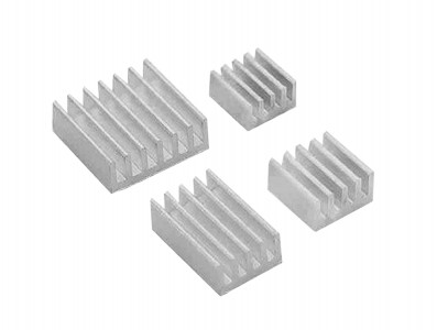 Kit Dissipador de Calor Raspberry Pi 4 Autoadesivo com 4 Peças - Imagem 1