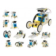 Kit Robótica Educacional 13 Robôs em 1 com Painel Solar