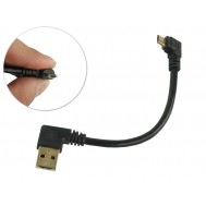 Cabo Micro Usb 90 Graus em L 15cm