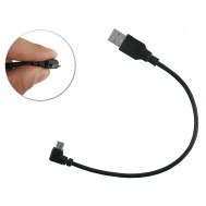 Cabo Micro Usb 90 Graus em L 25cm