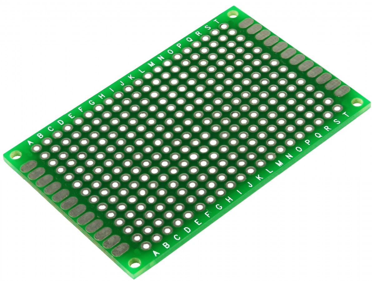 PCI / Placa de Circuito Impresso Ilhada 280 furos 4x6- Imagem 1