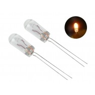 Mini Lâmpada Incandescente 4.5V a 6V 3mm - Kit com 2 unidades