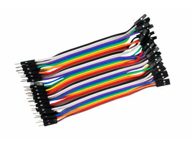 Jumper para Protoboard Macho-Fêmea 10cm - kit com 40 peças - Imagem 2