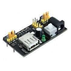 Fonte Ajustável para Protoboard 3.3V e 5V com interruptor