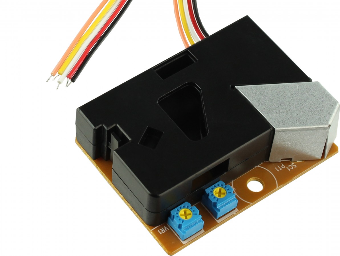 Sensor Detector de Fumaça e Poeira para Arduino - DSM501A- Imagem 1
