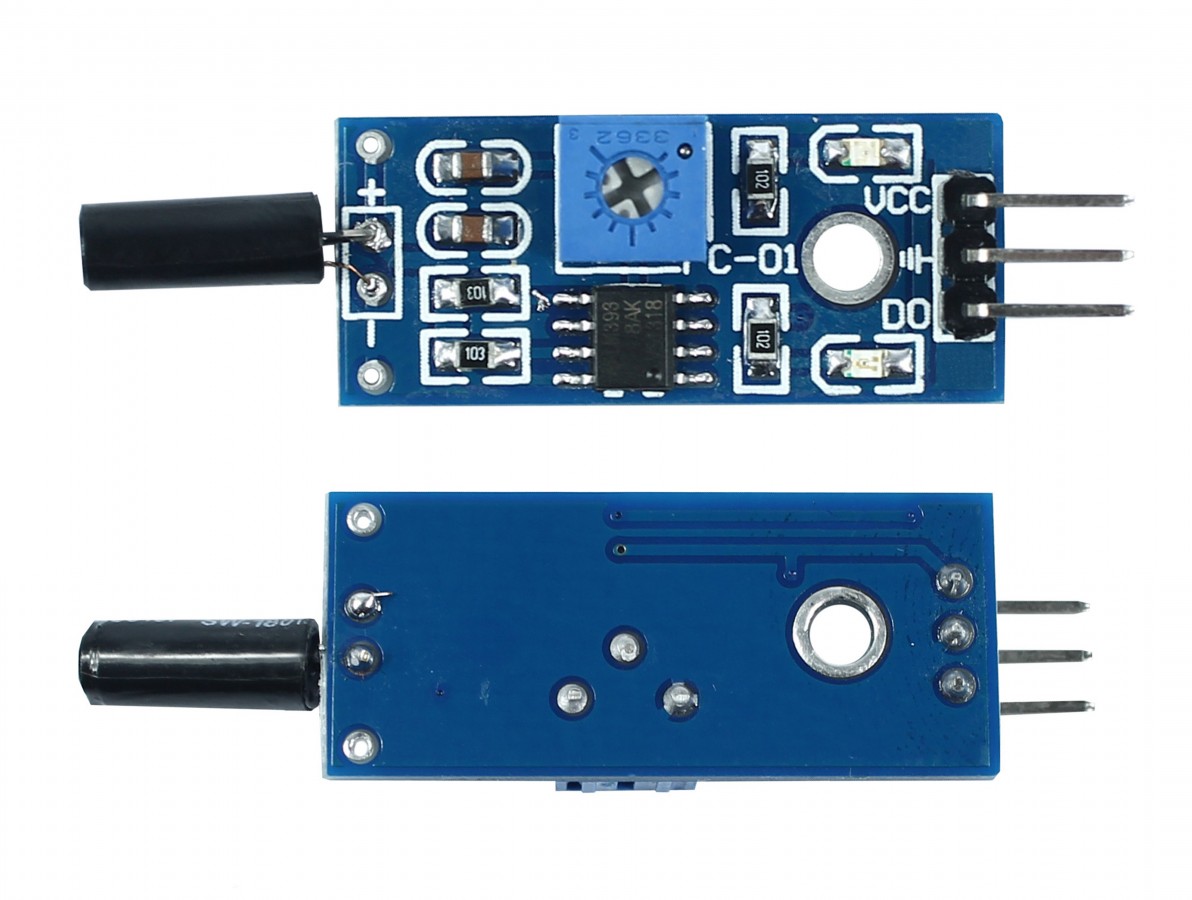 Módulo Sensor de Vibração para Arduino - SW-18015P- Imagem 3