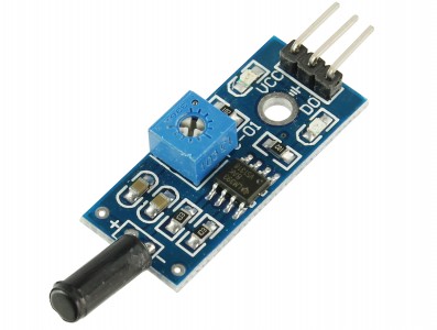 M&oacute;dulo Sensor de Vibra&ccedil;&atilde;o para Arduino - SW-18015P - Imagem 1