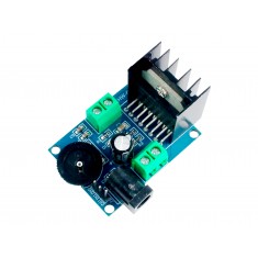 Mini Amplificador de Som TDA7266 Estéreo 2 Canais 7W + 7W