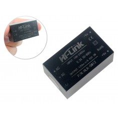 Mini Fonte Hi-Link 12VDC 0.42A 5W HLK-5M12 100-240VAC