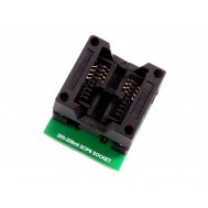 Adaptador SOIC8 SOP8 200-208mil Dip8 para Gravador de Bios Eeprom