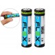 Bateria 18650 L&iacute;tio Recarreg&aacute;vel 3.7V 3800mAh Button-top - Kit com 2 Unidades