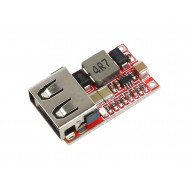 Regulador de Tensão 5V 2A USB Conversor Step Down - Entrada 6 a 18VDC