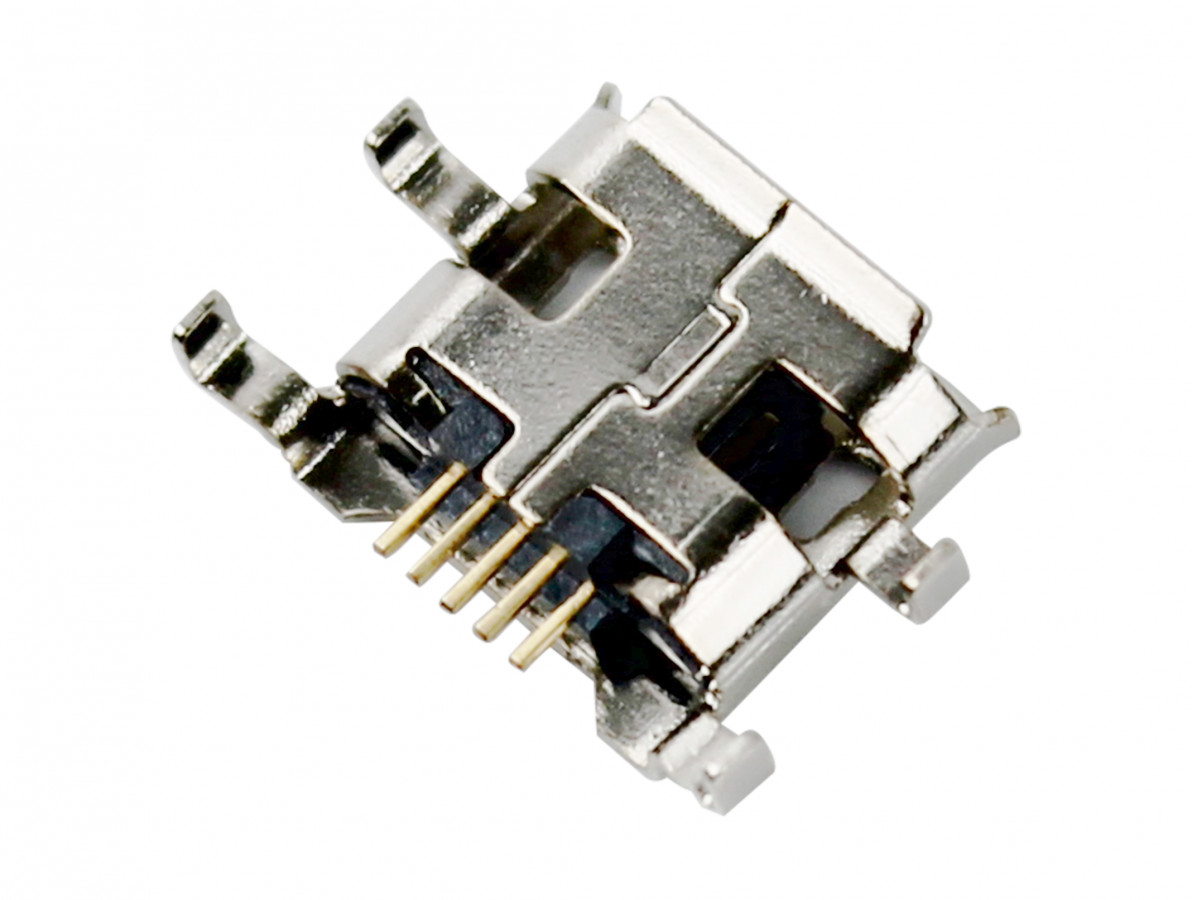 Conector Micro USB Fêmea 5 Pinos