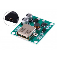 Regulador de Tensão 5V 2A USB com Case para Painel Solar  - Entrada 6 a 20VDC
