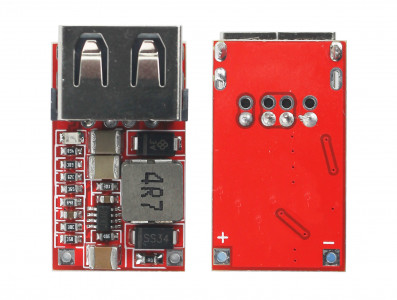 Regulador de Tensão 5V USB Conversor Step Down - Entrada 6 a 24VDC - Imagem 3