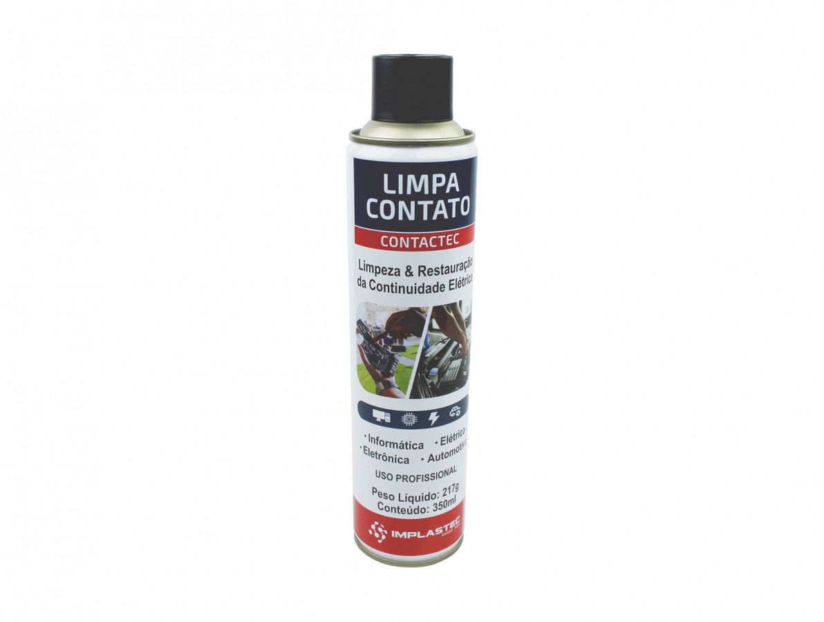 Limpa contato spray Contactec - Implastec 350ml