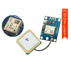 Módulo GPS Arduino GY-NEO6MV2 com Antena - OUTLET