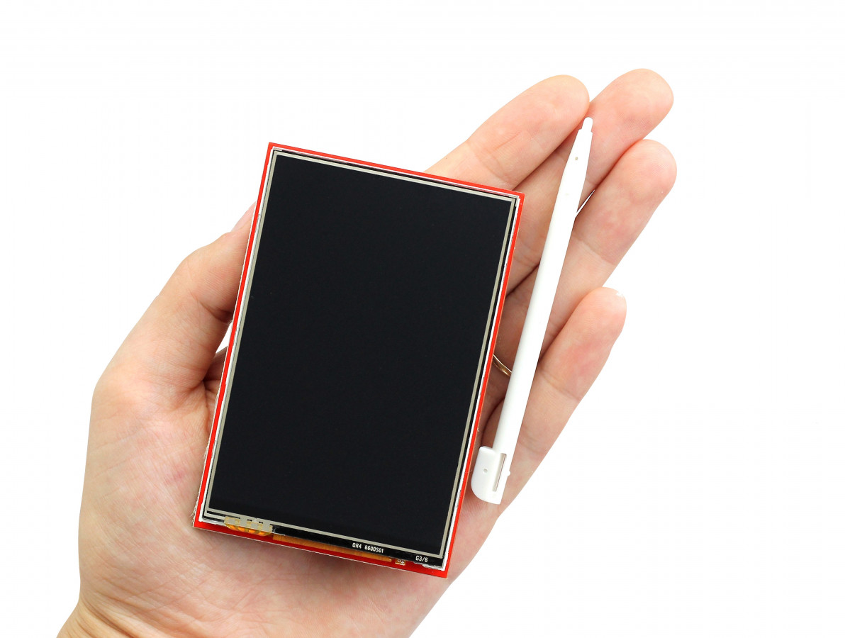 TFT LCD 3.5? Shield Arduino Touch Screen com Slot SD - OUTLET- Imagem 4