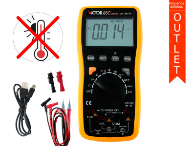Mult?metro Digital Profissional Victor 86C - OUTLET - Imagem 1