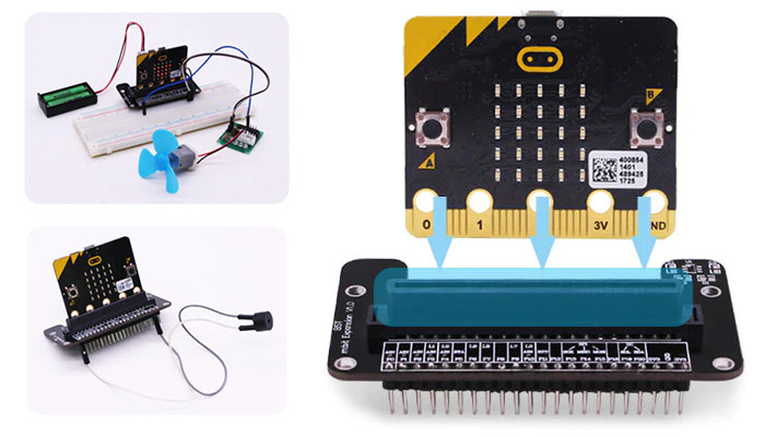 Micro:bit Breakout Expansor para Pinos - Compatível com Protoborad - [1029848]